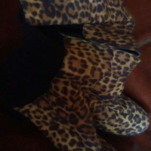 Unisa Leopard Boots